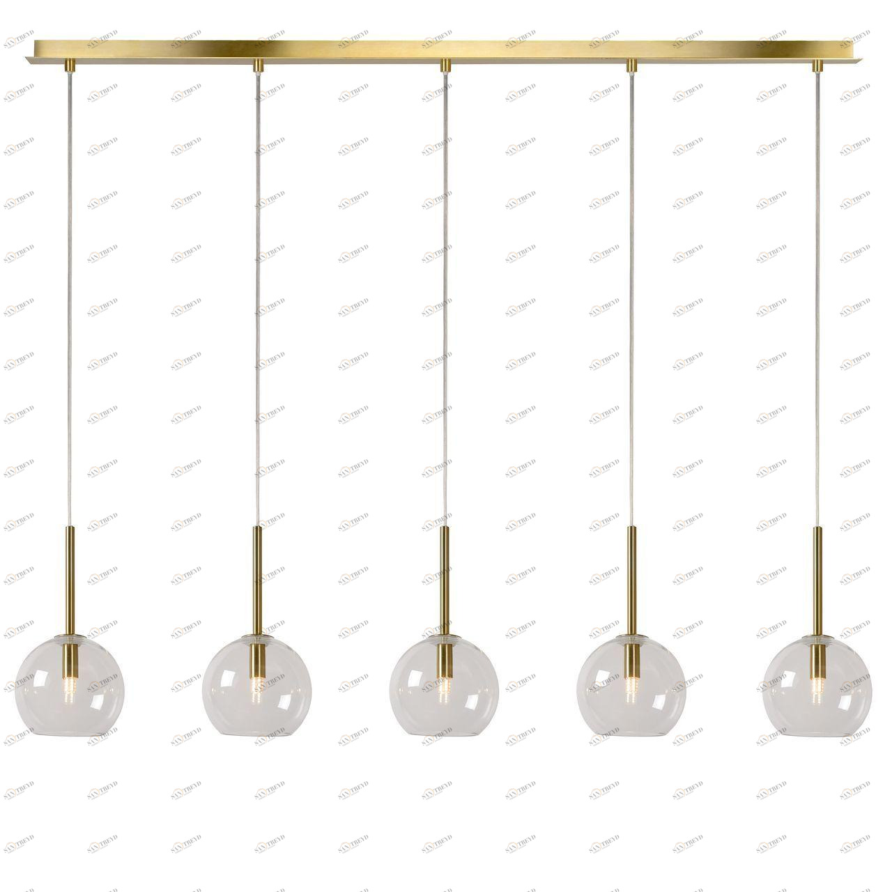 Подвесной светодиодный светильник Lucide Grace Led 30485/20/02 LUCIDE ДИЗАЙНЕРСКИЕ, GRACE LED 072975 Золотой 