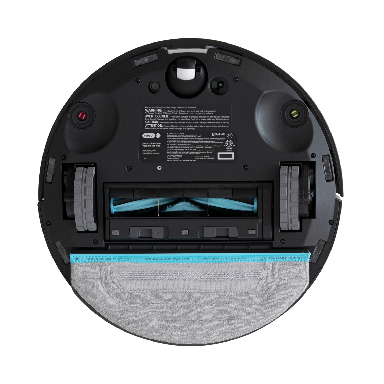 9167485 Робот-пылесос Yeedi Cube серый STDN-0143698 - Вид №6