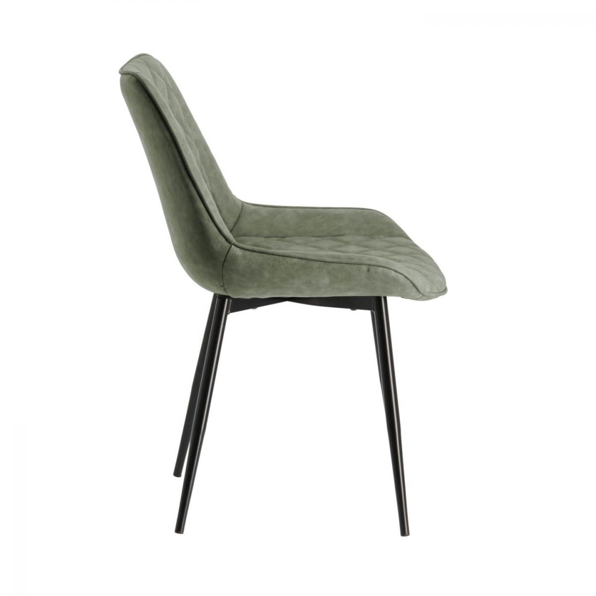 075458 Стул Affair зеленый La Forma Adelia