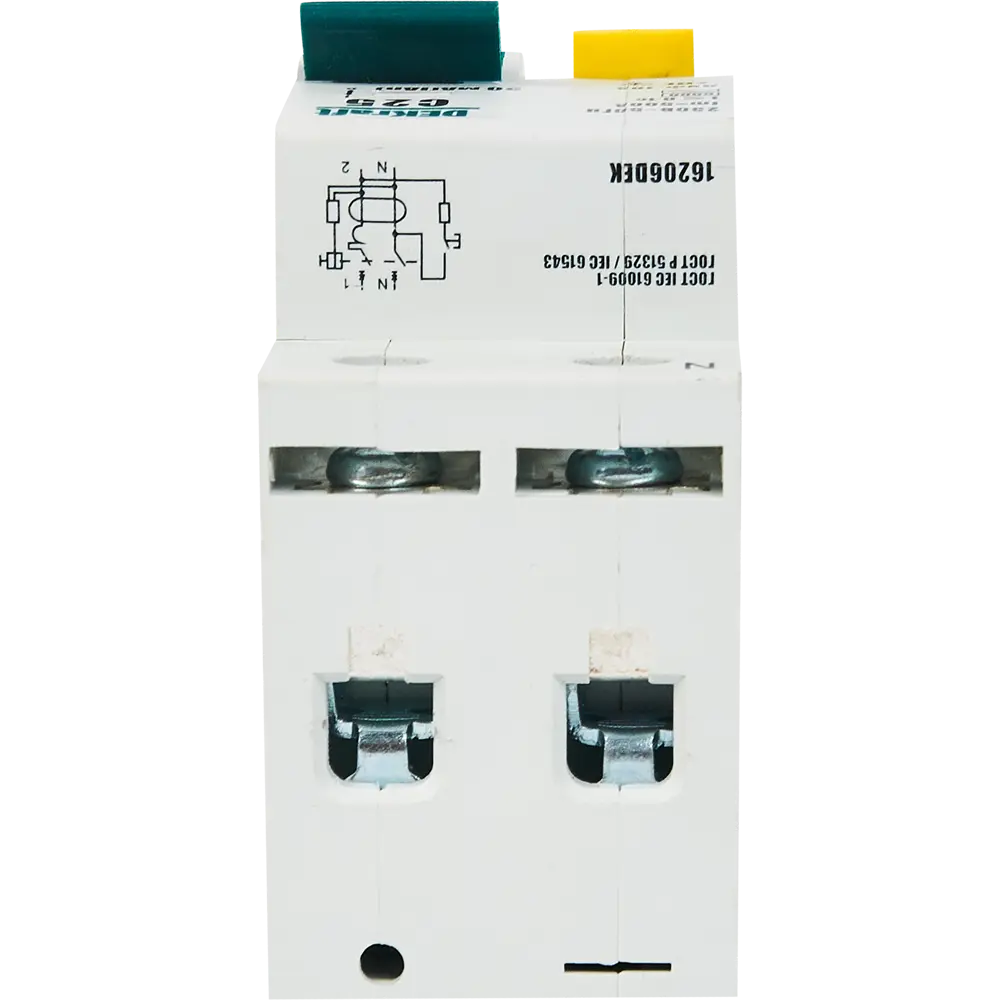 Дифференциальный автомат Dekraft 1P N C25 A 30 мА 6 кА AC 16231DEK 84509411 STLM-2116604  - Вид №4
