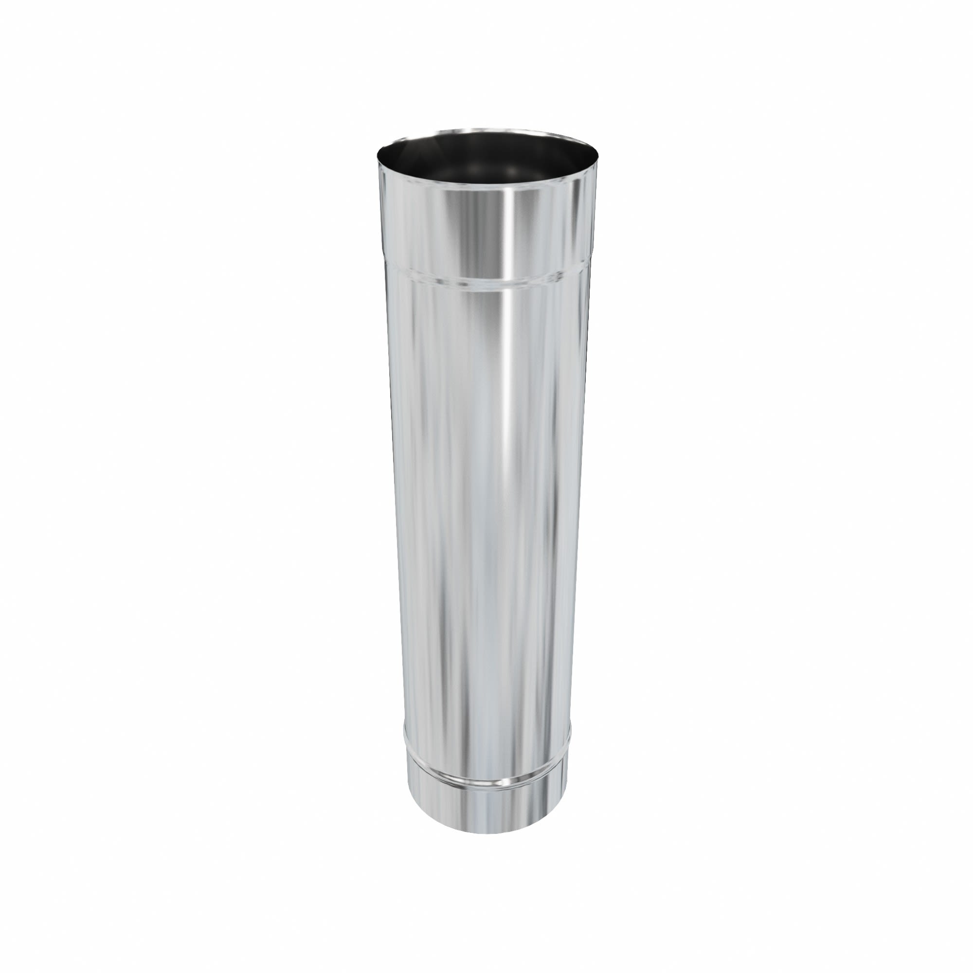 16291981 Дымоход 115х0.5 мм 0.5 м нержавеющая сталь Santreyd 