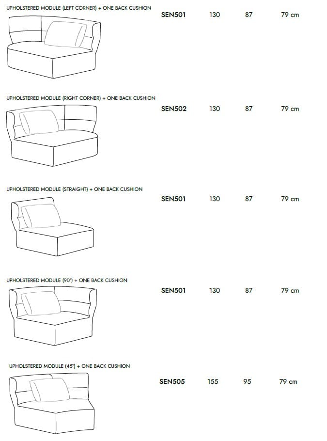 Изогнутый диван Punt Sena ARCH-00081828 - Вид №4