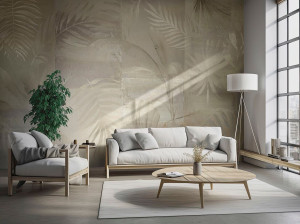 Обои с цветочными мотивами