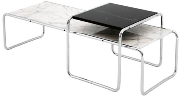 KNOLL Прямоугольный мраморный журнальный столик Laccio sun-id-1481217 - Вид №2