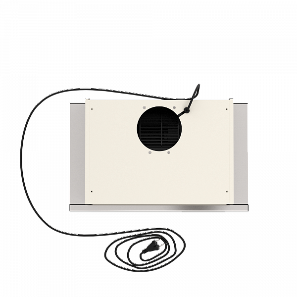 1184240 Вытяжка телескопическая ELIKOR Интегра Glass 50Н-400-В2Д серебристый/бежевый STDN-0028789 - Вид №6