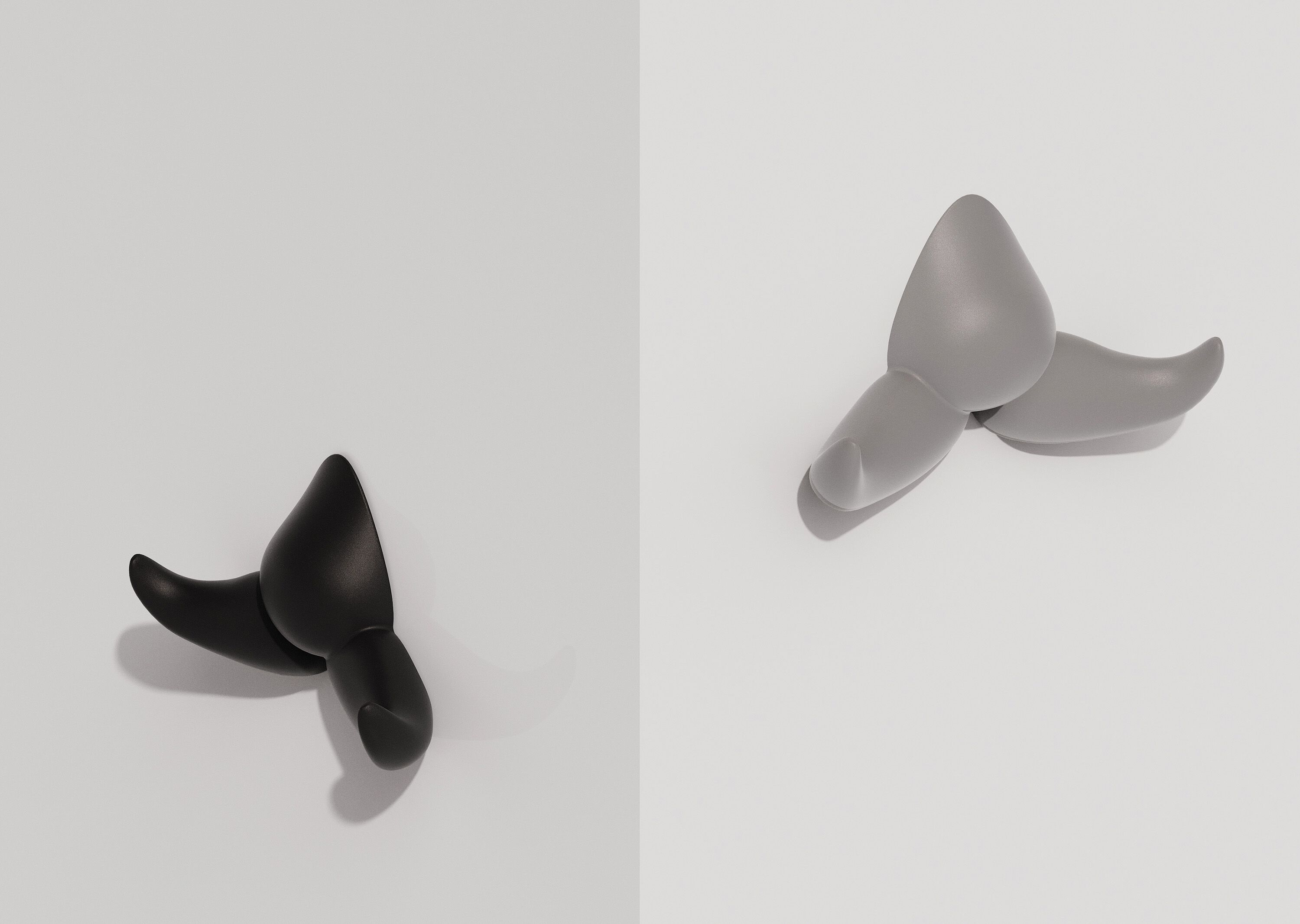 Настенная вешалка из смолы SLIDE BAFFO ARCH-00061270 - Вид №4