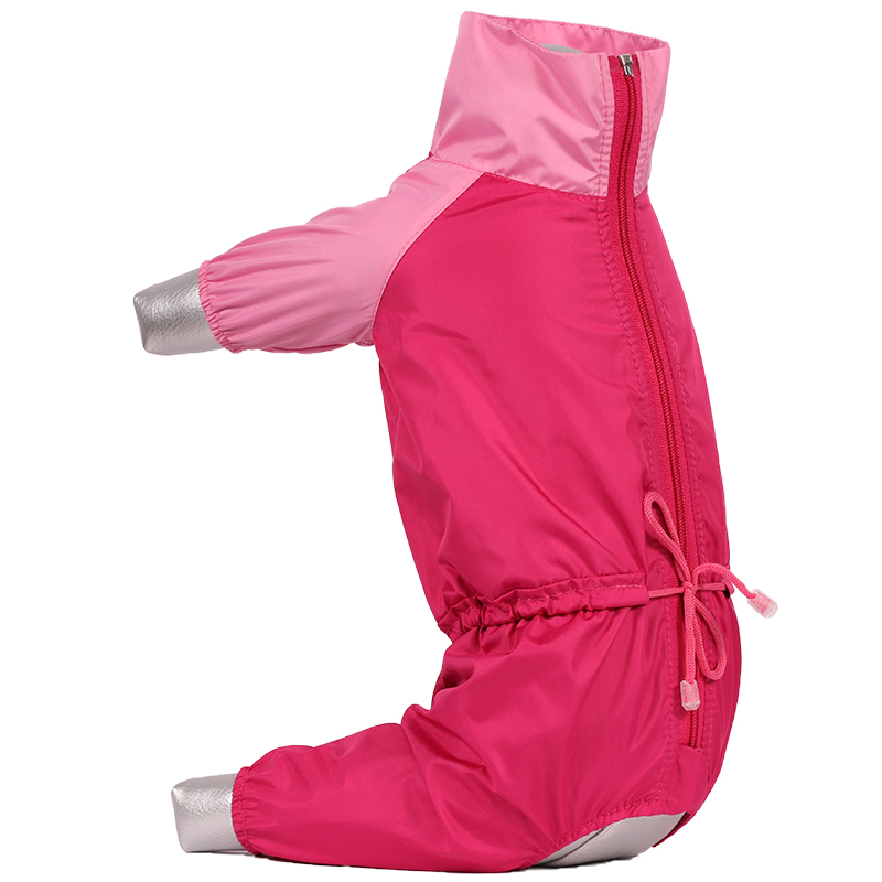 ПР0051291 Дождевик для собак Дабл розовый девочка р-р S 20см YORIKI  - Вид №2