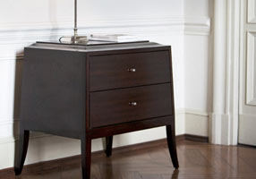 Gentry Home Туалетный столик Melrose из массива красного дерева  Гавана GH100476  - Вид №1