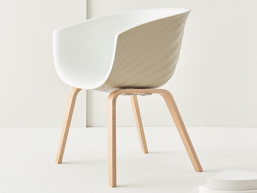 Segis Стул для ресторана из полиуретана Derby S0098  - Вид №1