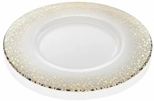 IVV Украшенная стеклянная сервировочная тарелка Sparkling 776.120