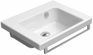 8630111 Встроенная раковина под столешницу овальная GSI ceramica Norm