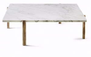 Gallotti&Radice Квадратный мраморный журнальный столик Twelve
