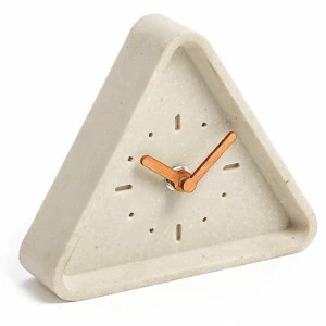 Часы настольные треугольные бежевые Mercy от La Forma LA FORMA MERCY 344337 Серый