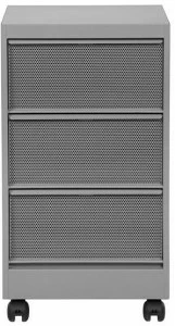 Tolix Офисный ящик из стали на колесиках Cc