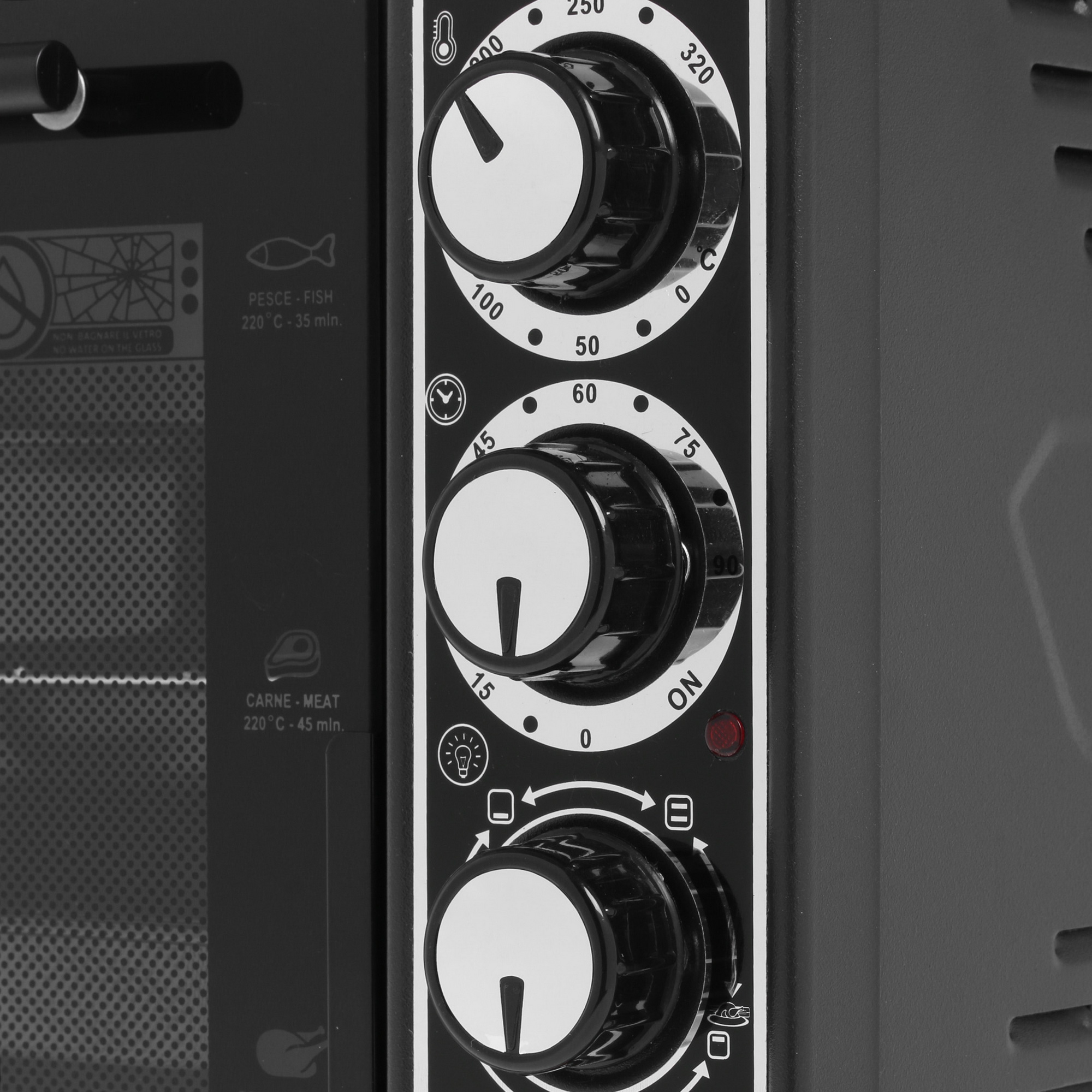 8108446 Мини-печь Kraft KF-MO 3804 RKBL черный STDN-0071641 - Вид №3