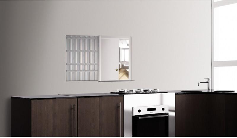 Scrigno Контррамка с промежуточной функцией «открывания окна» Scrigno gold sun-id-1507154 - Вид №5