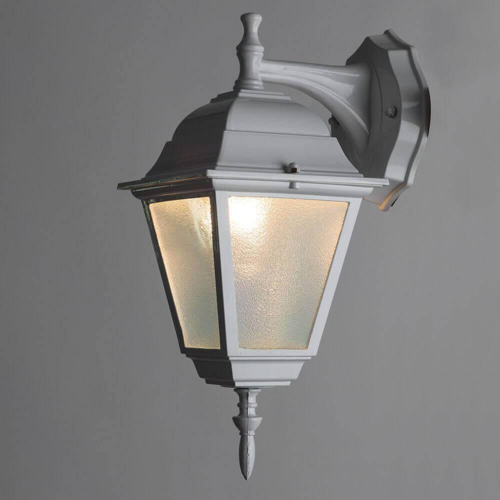Уличный светильник настенный Arte Lamp Bremen A1012AL-1WH ARTE LAMP BREMEN, ПОД СТАРИНУ, ФОНАРЬ 00-3897324 Белый  - Вид №2