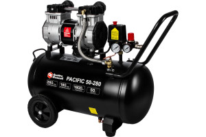 Компрессор поршневой безмасляный Quattro Elementi PACIFIC 50-280 9014348