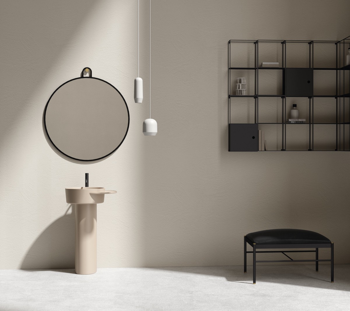 Ex.T Nouveau Round 1 Настенное зеркало EXNOUSPTOND1 - Вид №5