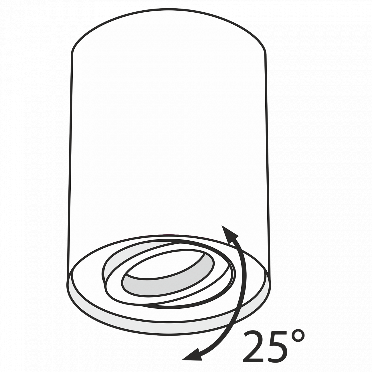 Спот потолочный галогеновый 11,5 см серебро Alfa C016CL-01S TECHNICAL CEILING & WALL 00-3956955 Серебро  - Вид №5