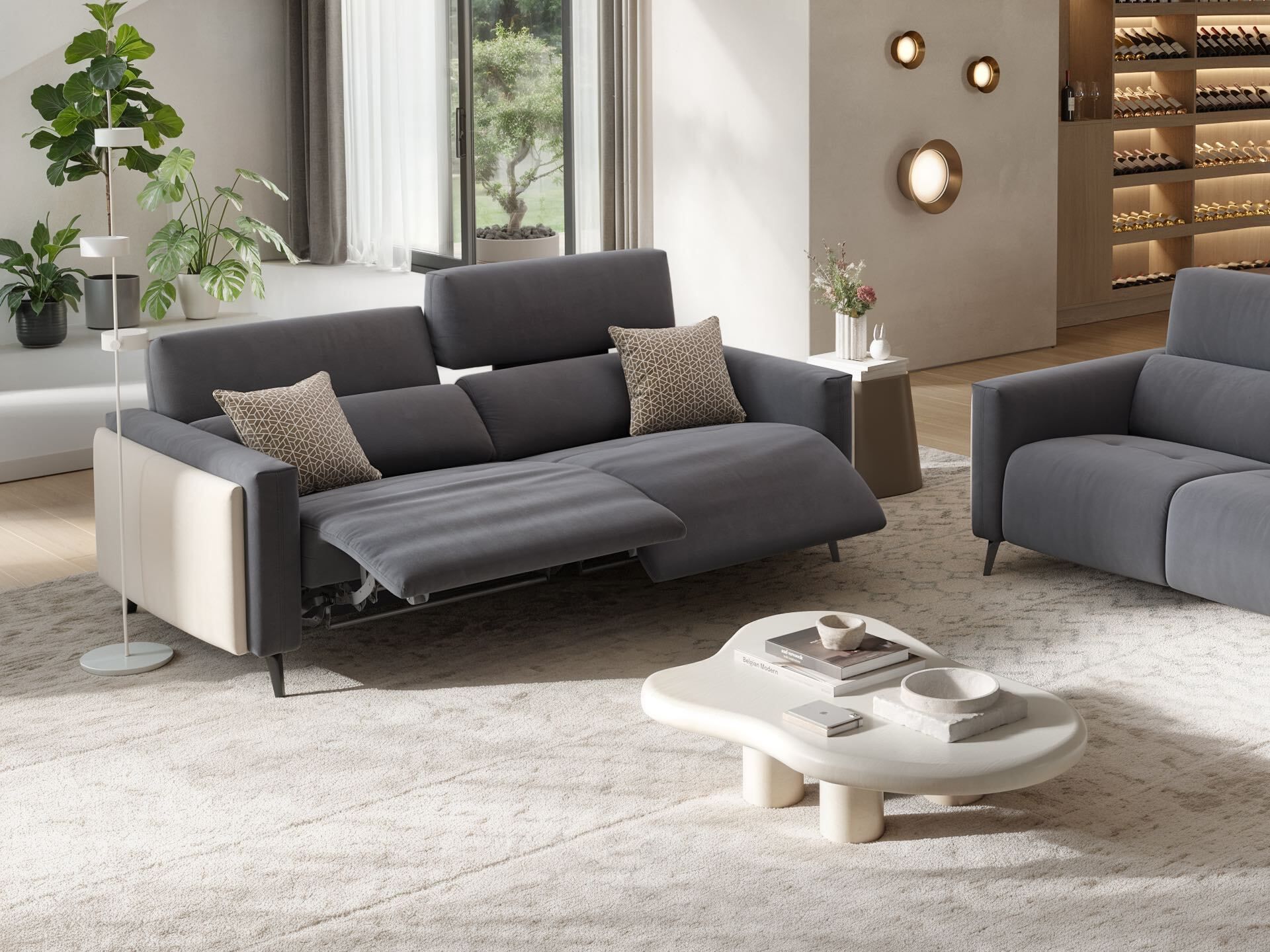 3-местный тканевый диван Sofanella Avella ARCH-00114072