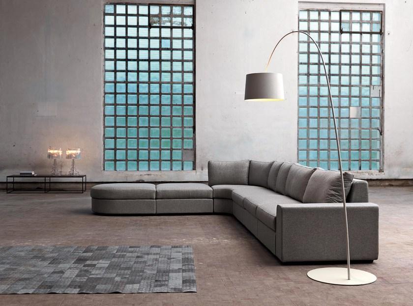 Domingo Salotti Угловой диван из ткани с шезлонгом Sander sun-id-1380535 - Вид №1