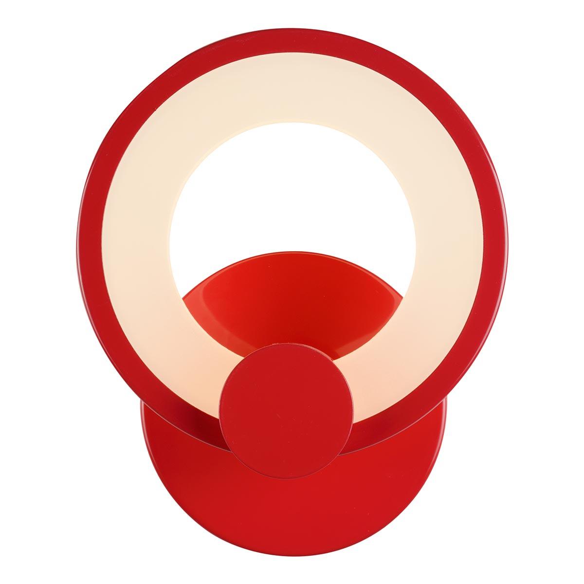 Бра настенное красное iLedex Ring Red A001/1 Red ILEDEX RING 00-3930852 Красный - Вид №1