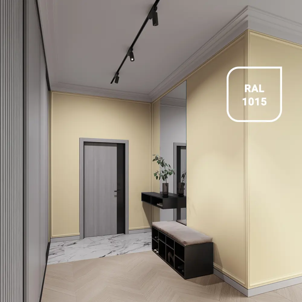 Краска интерьерная моющаяся Newtone Lotus 7 цвет белый матовый база А 4 л 89345740 STLM-2002550  - Вид №10