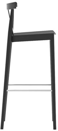 Andreu World Табурет из бука со спинкой и подставкой для ног Smile Bq0337-bq0348 - Вид №4