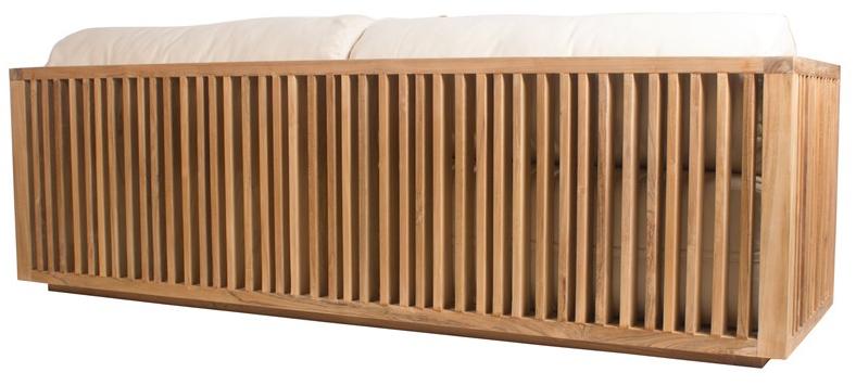 Il Giardino di Legno Садовый диван из тикового дерева Code Code0250 - Вид №2