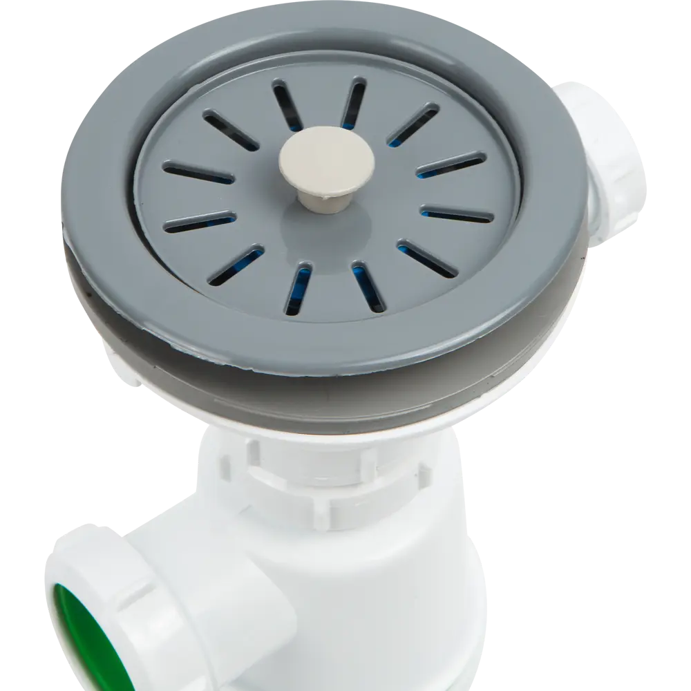 АКВАТЕР Сифон для кухонной мойки с переливом и гидрозатвором 18545914 STLM-0011186 - Вид №2