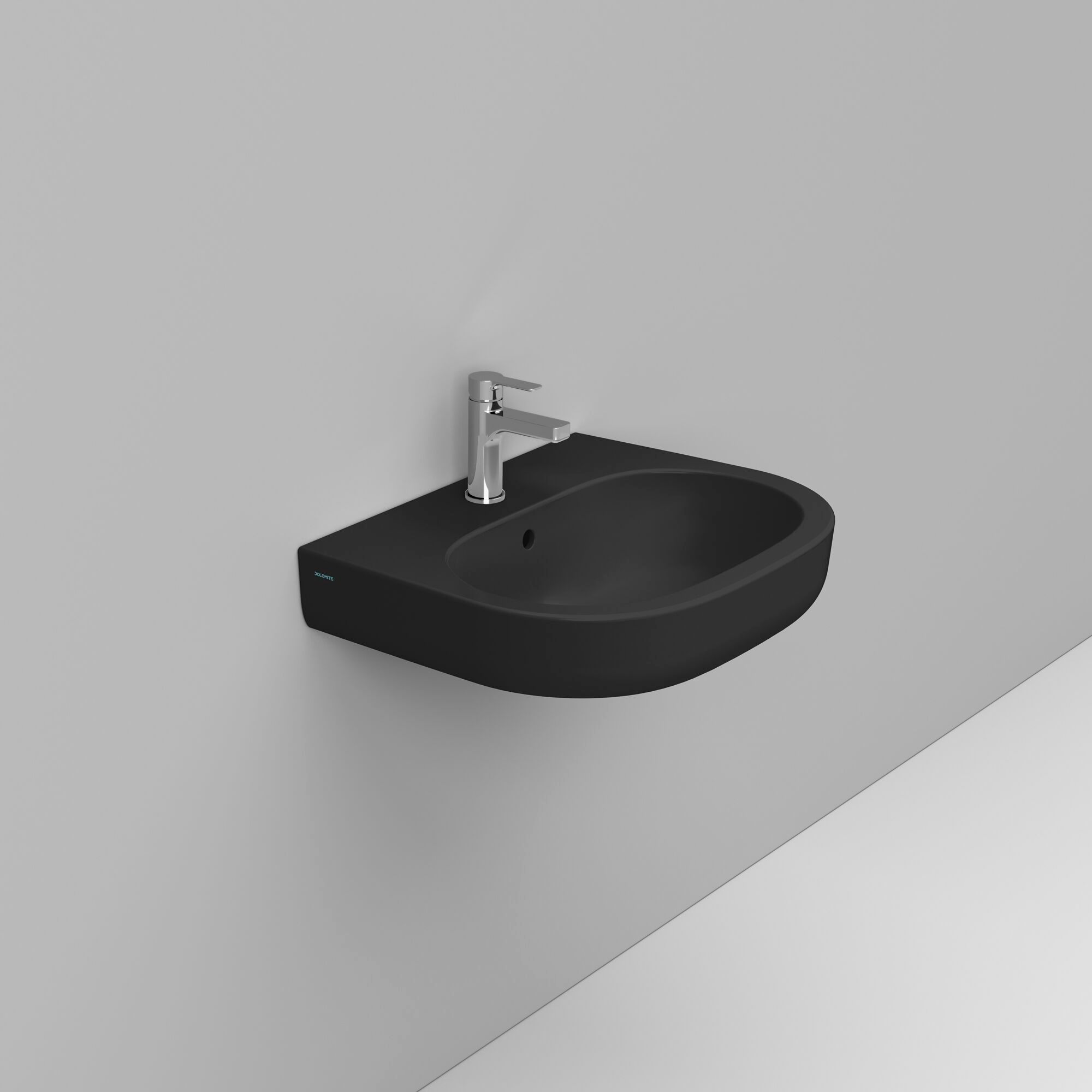 Овальная керамическая подвесная раковина с переливом Ceramica Dolomite мирт ARCH-00041879 - Вид №6