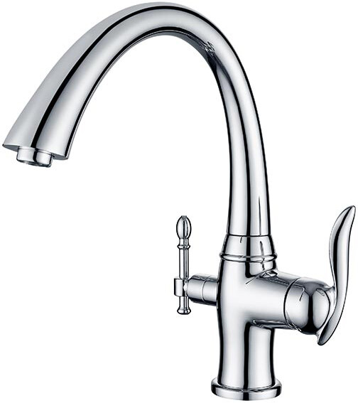 Смеситель ZorG Sanitary ZR 340 YF для кухонной мойки, хром