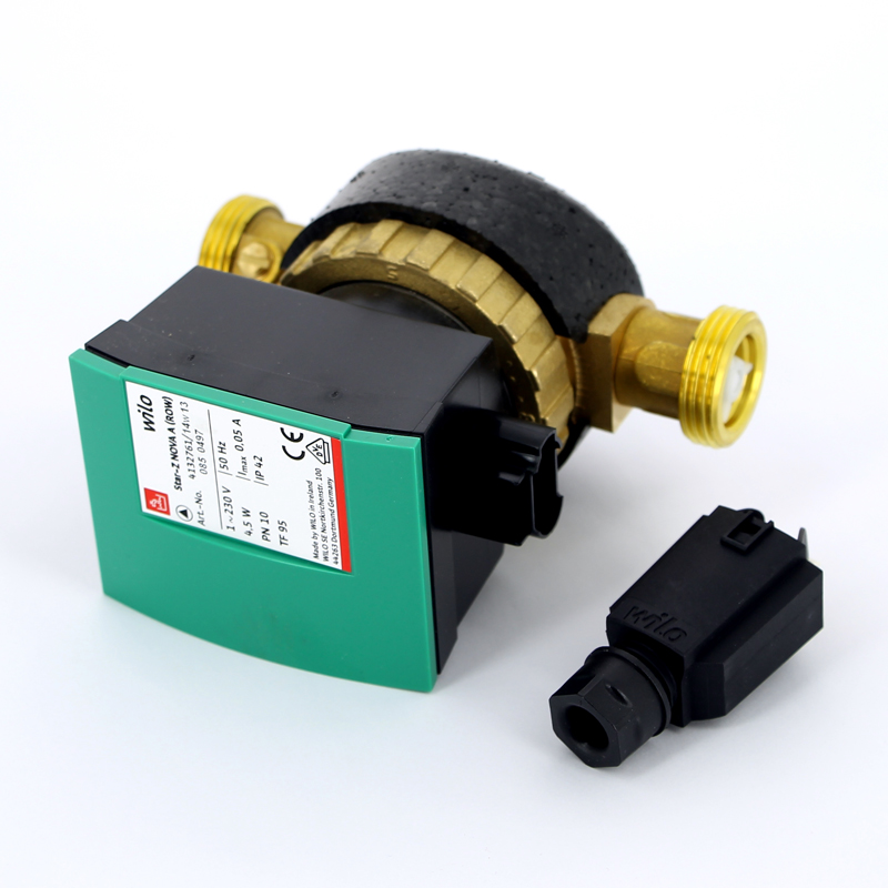 Циркуляционный насос для ГВС Wilo STAR-Z NOVA A (с шаровыми кранами обратным клапаном) 4132761