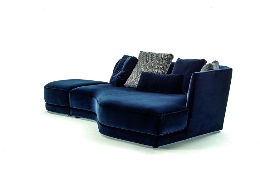 Frigerio Salotti Угловой диван из ткани с шезлонгом sun-id-1404525 - Вид №3