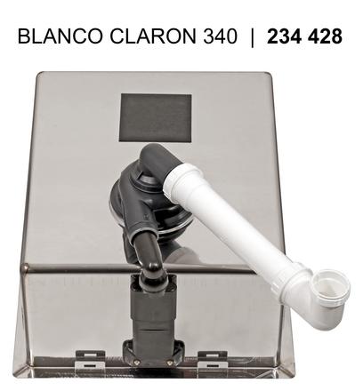 523388 Кухонная мойка Blanco Claron 340-IF Durinox  Blanco Claron - Вид №4
