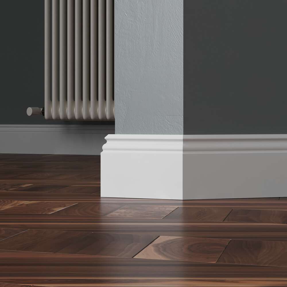 Плинтус напольный полистирол PS81303.001 HANNAHHOLZ  - Вид №3