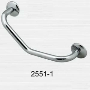 Поручень кривой без мыльницы Raibowl (Турция) Otel 2551-1