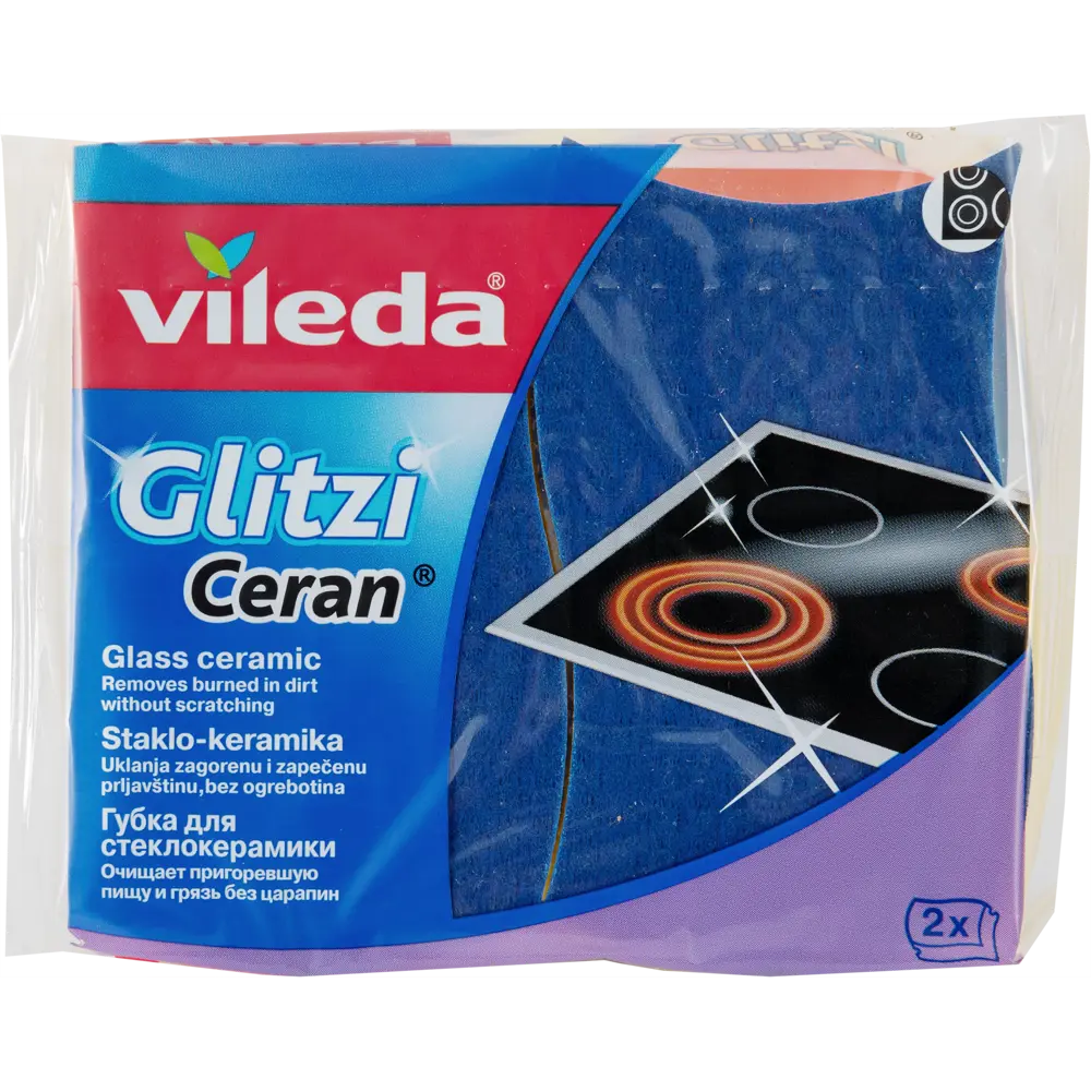 Губка Vileda для стеклокерамики 2 шт 82433884 STLM-2171903  - Вид №3