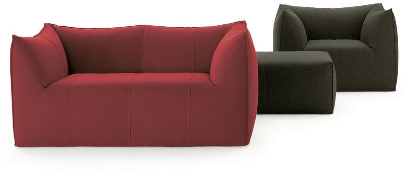 B&B Italia 2-местный тканевый диван Le bambole '07 sun-id-1404536 - Вид №1