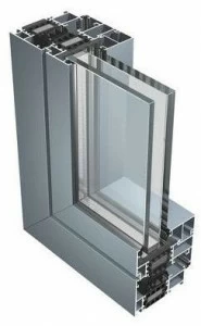 ALUK Group Окно с терморазрывом с двойным остеклением Iw