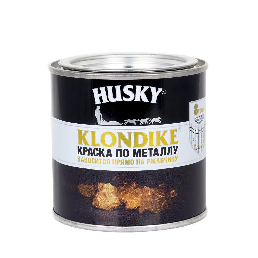 Husky Klondike - антикоррозионная глянцевая краска по металлу 0.25 л 84391719 STLM-0048979 - Вид №1