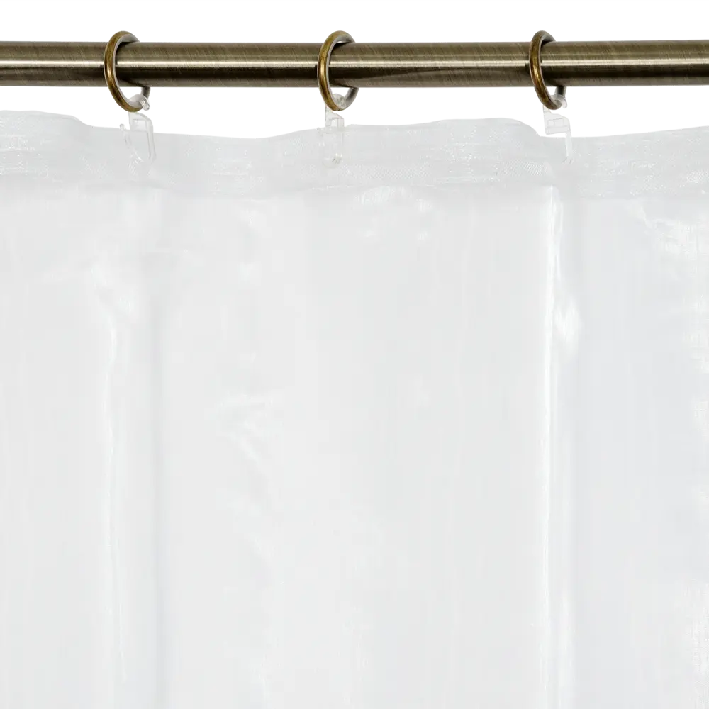 Тюль на ленте, 290х300 см, органза, цвет белый WITERRA STLM-2174772 - Вид №3