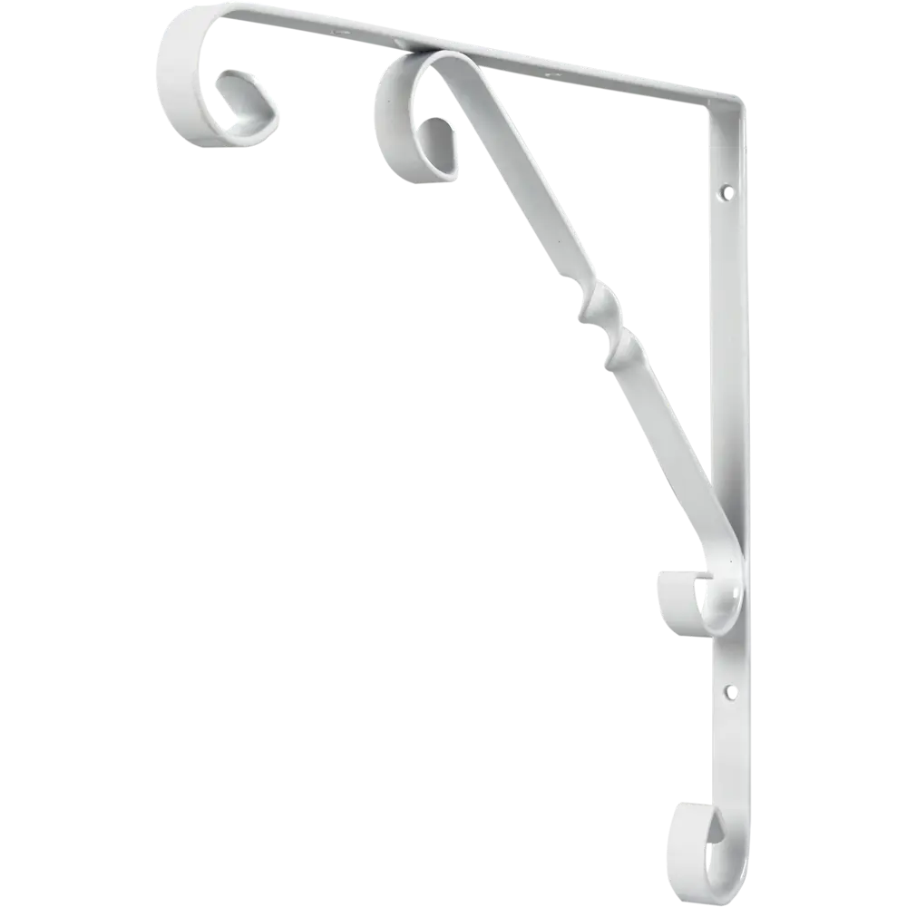 LARVIJ Кронштейн Орнамент для стеклянных и деревянных полок 10284561 STLM-1566384