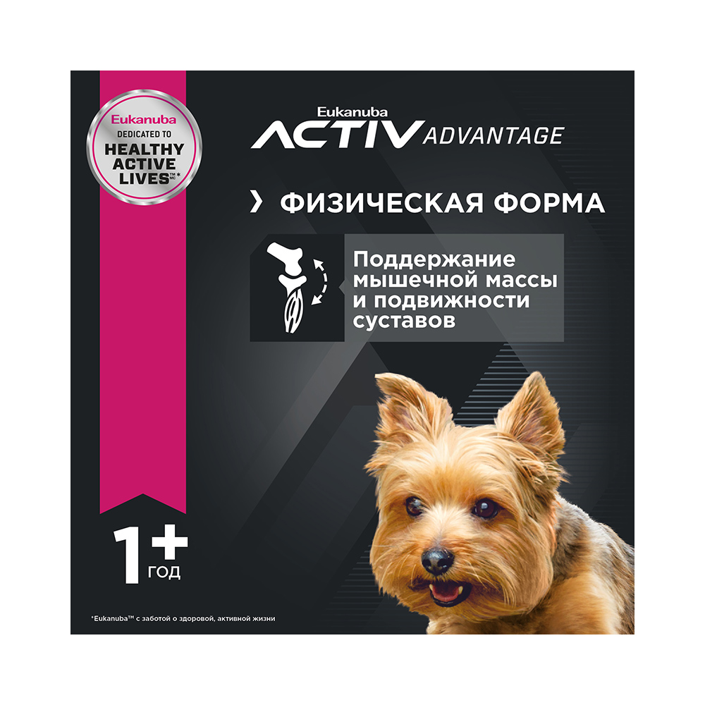 ПР0055339 Корм для собак для миниатюрных пород, курица сух. 3,5кг Eukanuba  - Вид №7