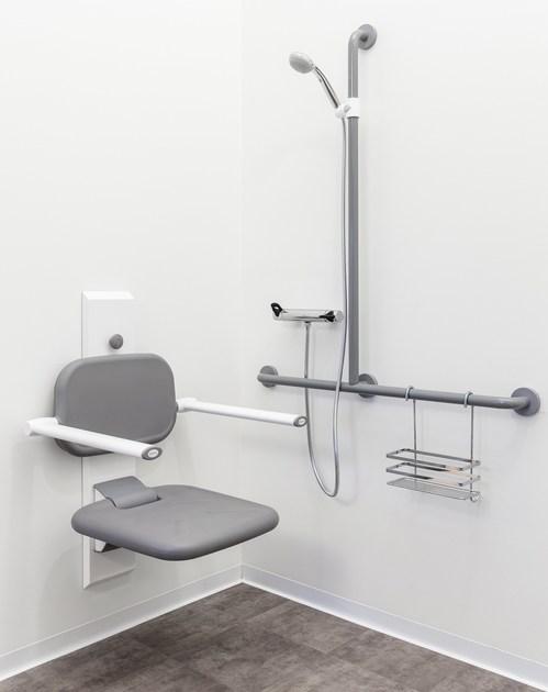 Ropox Поручень для душа из алюминия с порошковым покрытием sun-id-1444559 - Вид №1