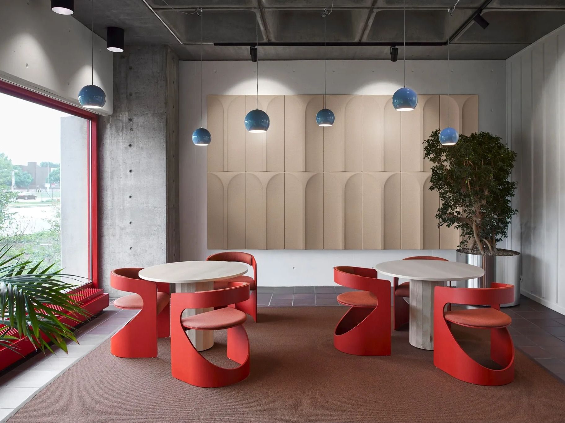 Акустическая панель из полиэстера Bla Station Arc ARCH-00131898 - Вид №5