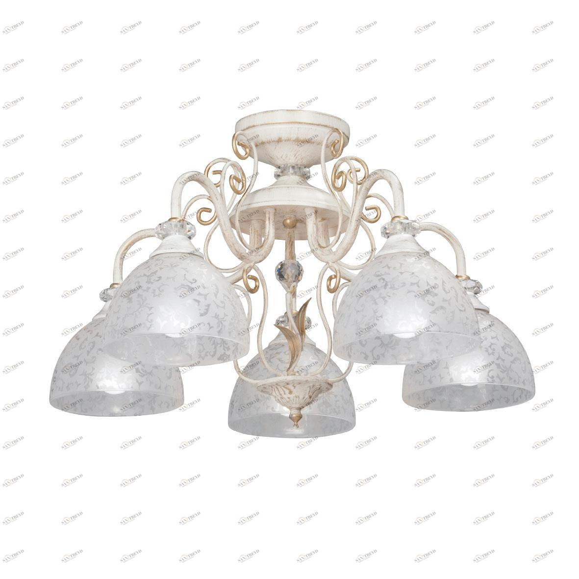 Потолочная люстра Vitaluce V1683-0/5PL VITALUCE ДИЗАЙНЕРСКИЕ 194112 Белый 