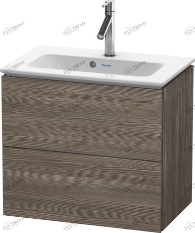 Тумбочка подвесная компакт L-Cube #LC6256 620 x 391 мм Duravit LC625605151