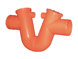 Монолитный сифон с отверстиями